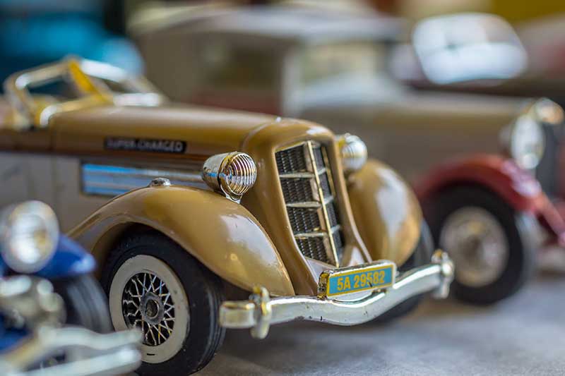 Les différentes échelles des voitures miniatures